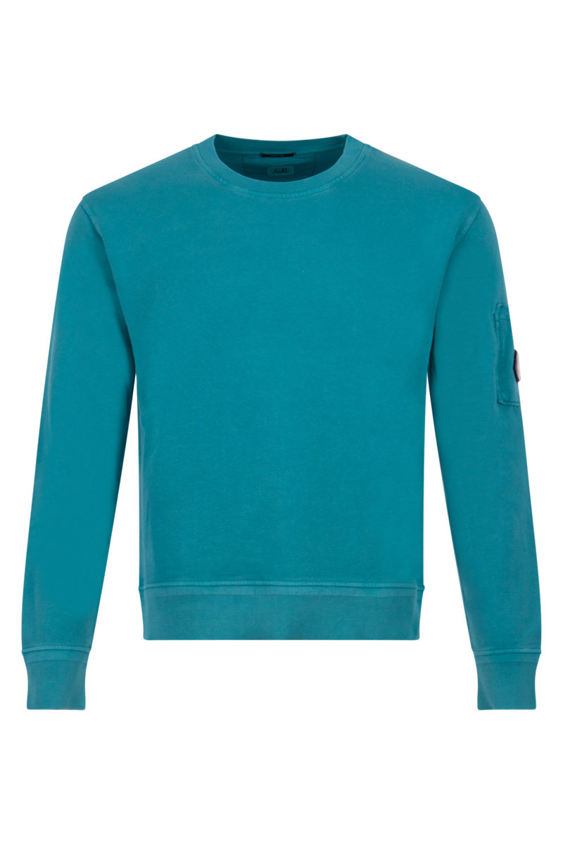Cp Company Sweater 14cmss136a Aqua