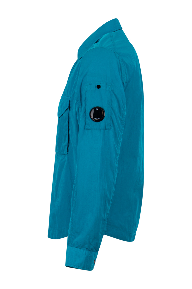 Cp Company Shirt 14cmos041a Aqua