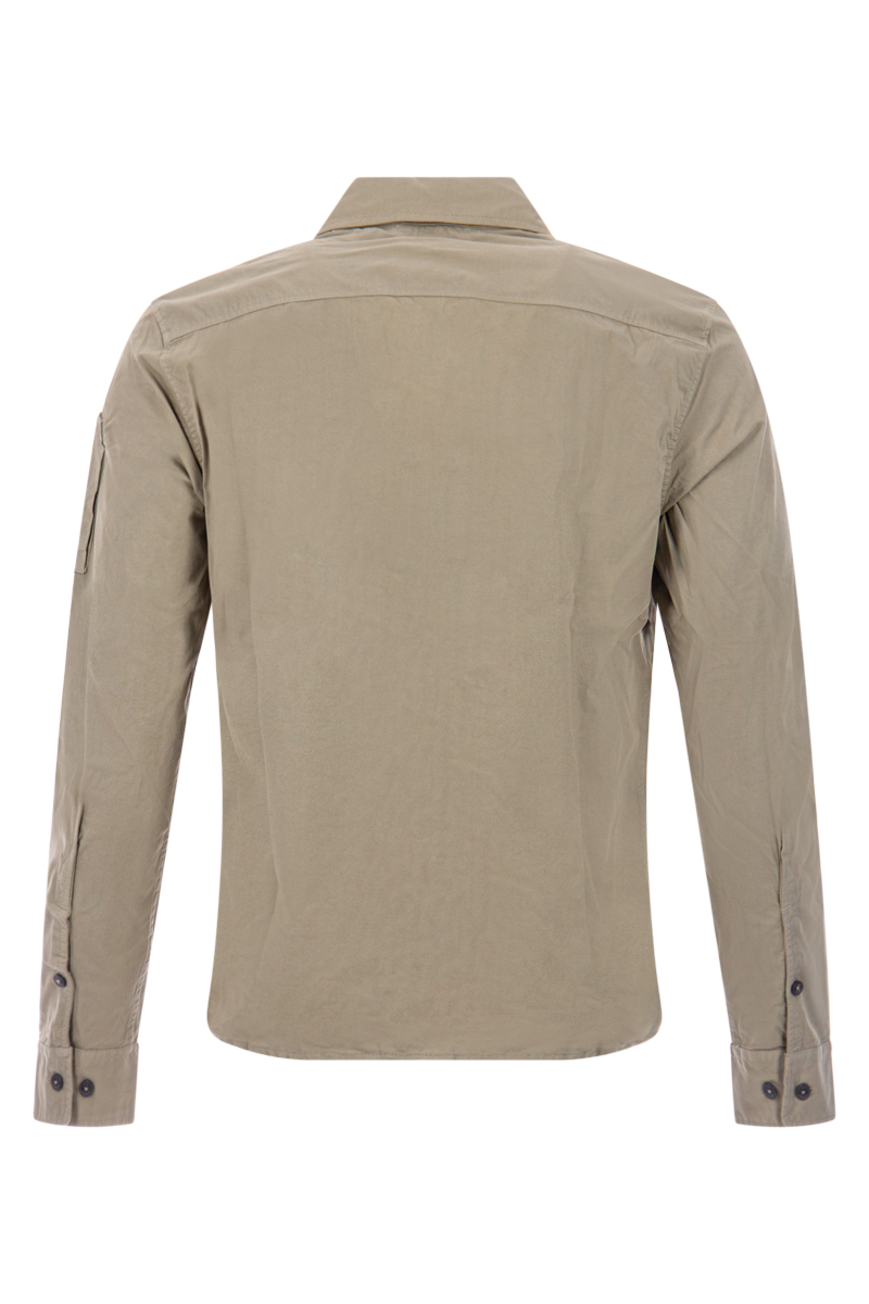 Cp Company Shirt 15cmsh158a L-grijs