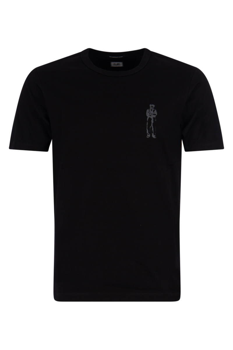 Cp Company T-shirt 14cmts155a Zwart