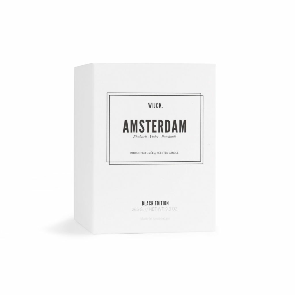 Wijck. Interieur Amsterdam Candle Zwart