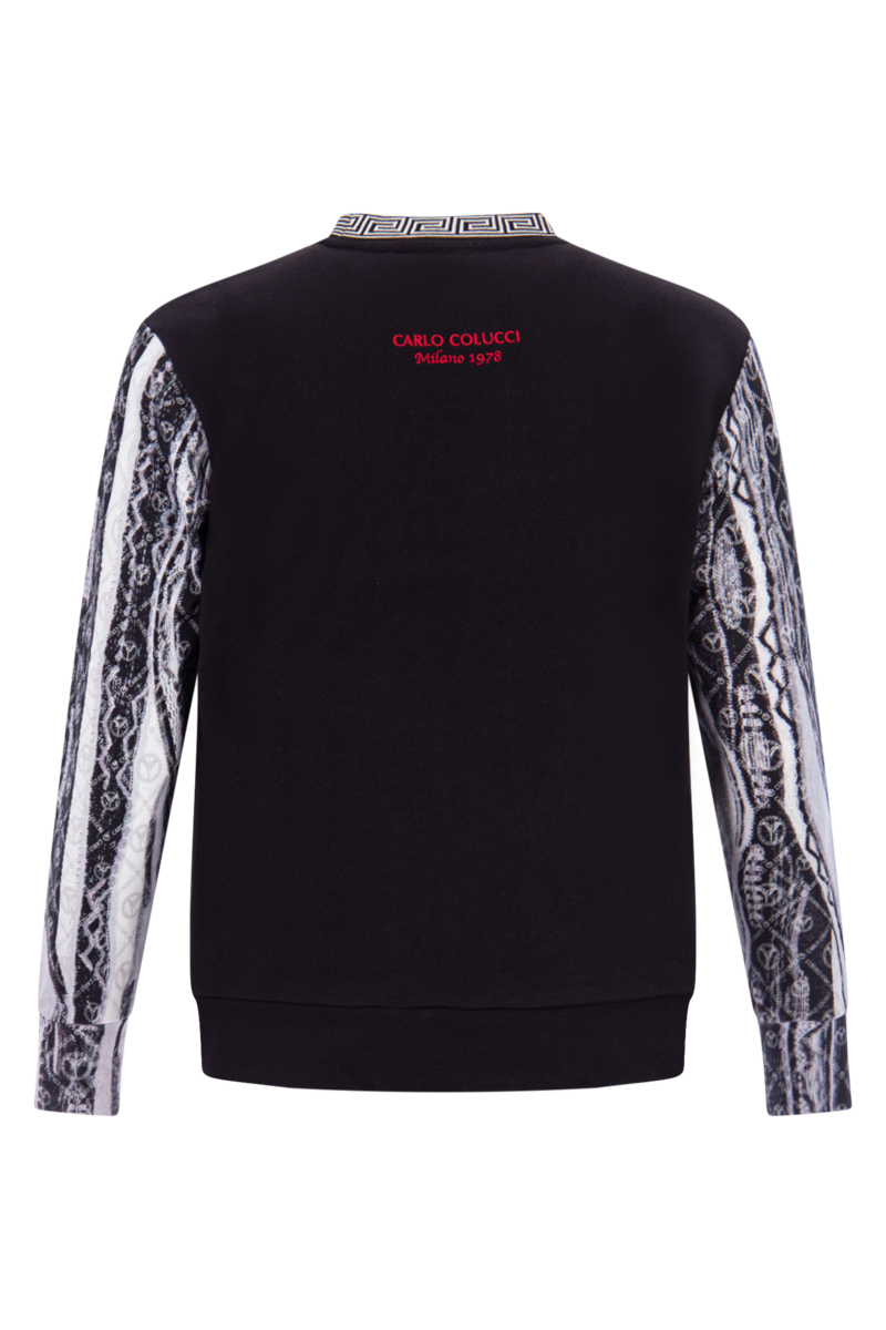 Carlo Colucci Sweater C5065 Zwart