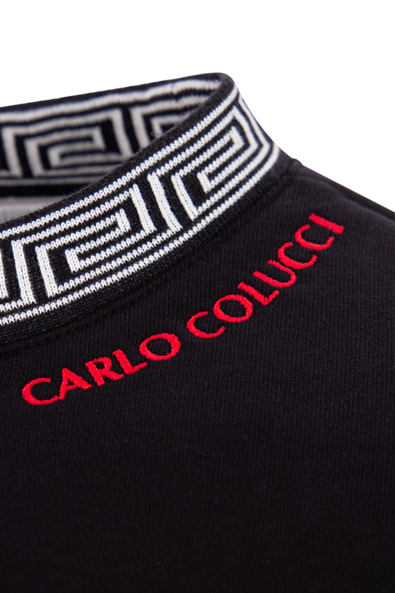 Carlo Colucci Sweater C5065 Zwart