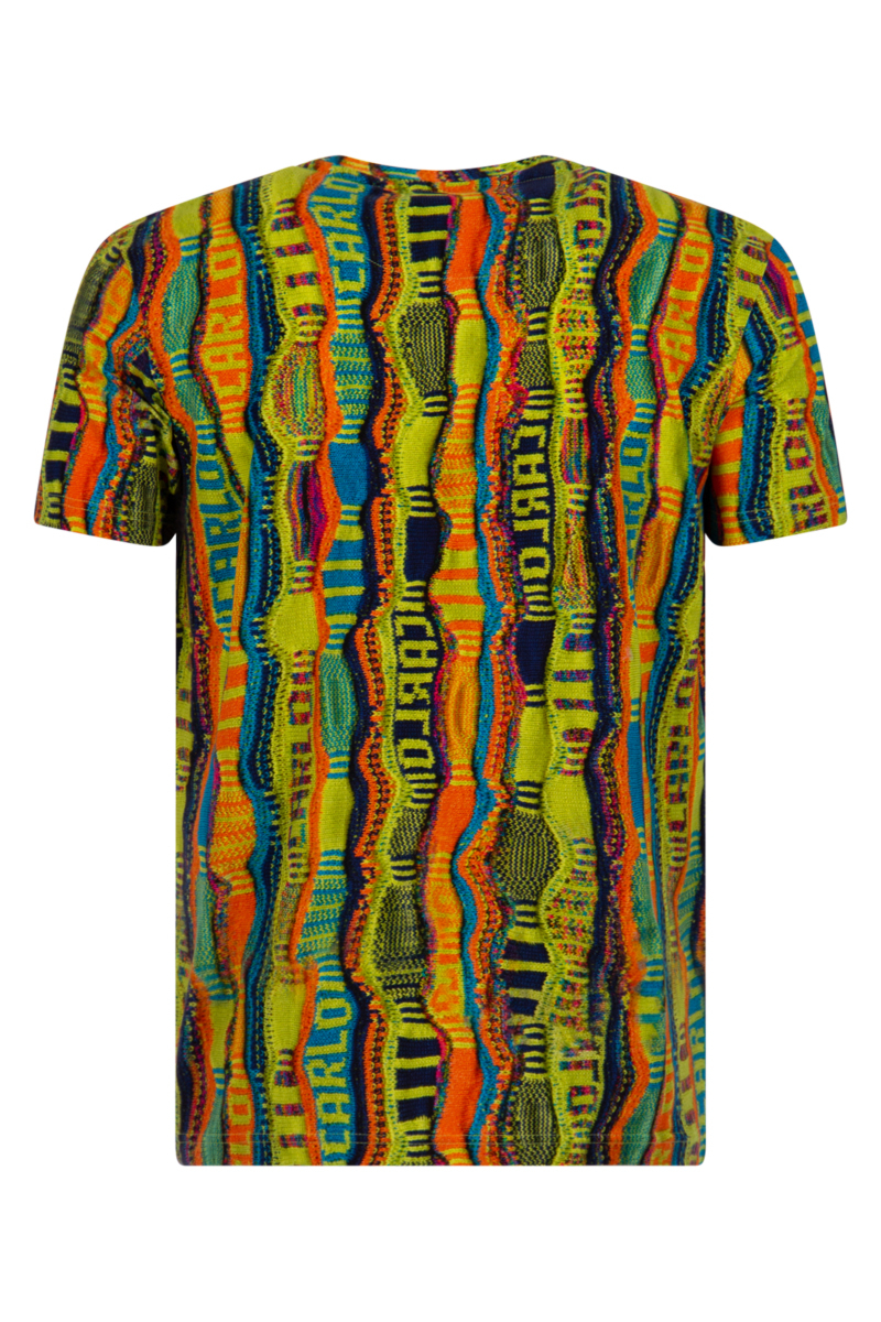 Carlo Colucci T-shirt C3083 Groen