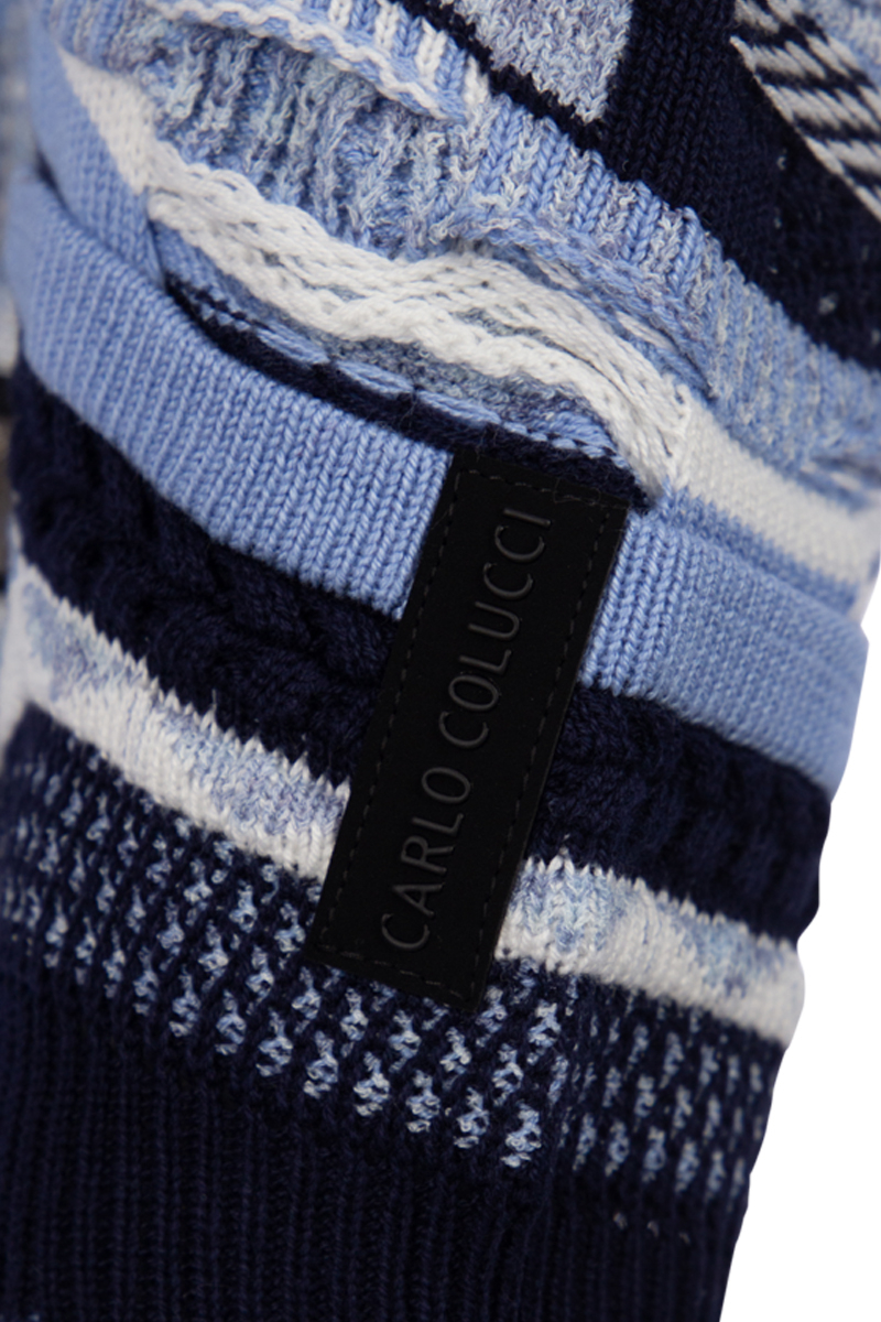 Carlo Colucci Trui C11702 Blauw