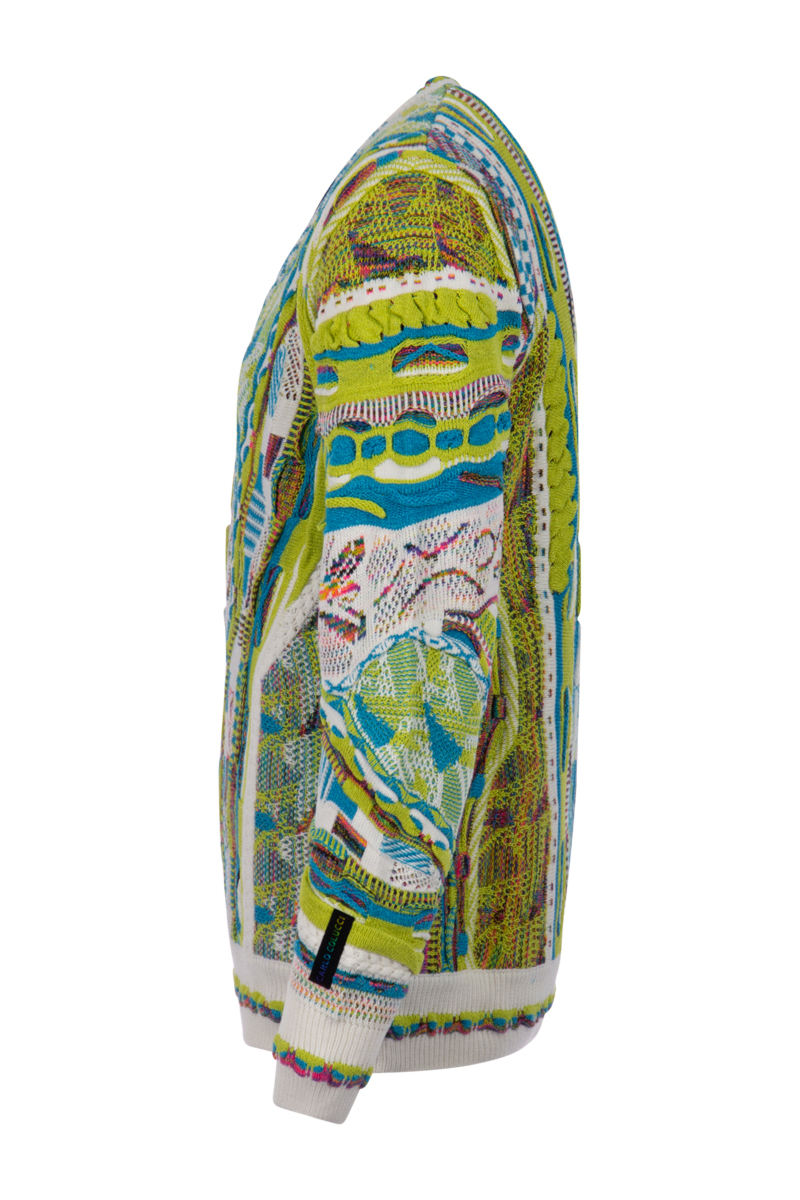 Carlo Colucci Trui C11702 L-groen