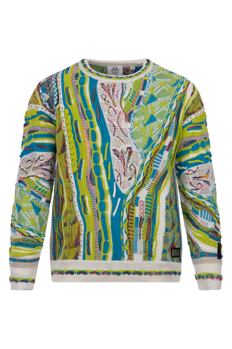 Carlo Colucci Trui C11702 L-groen