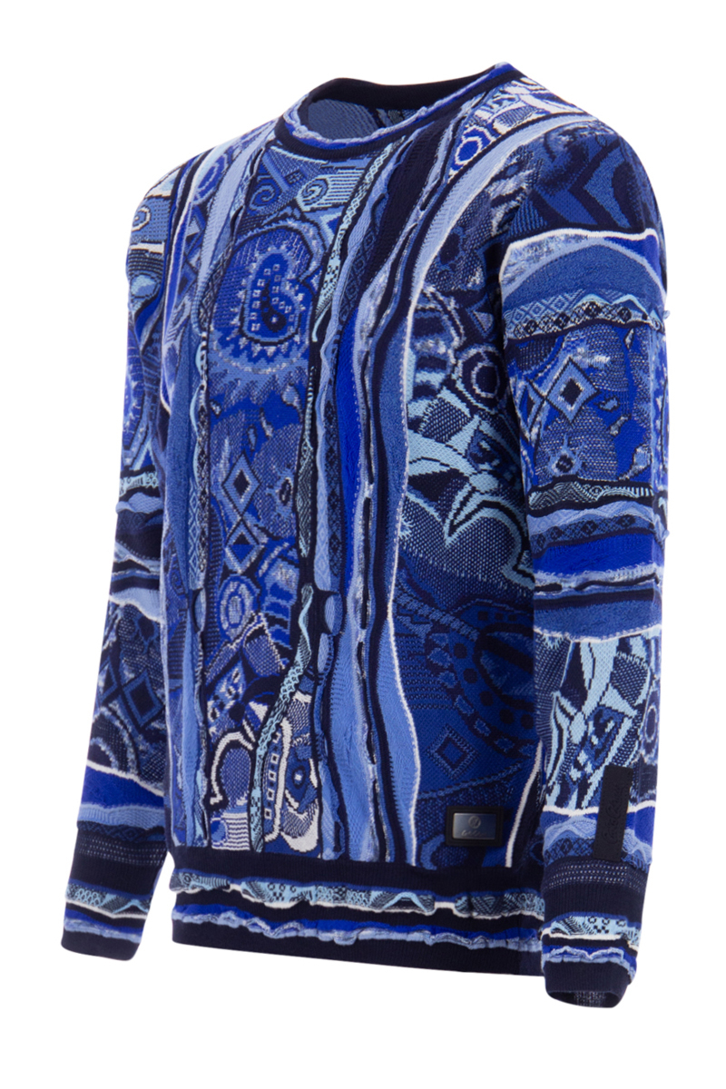 Carlo Colucci Trui C11705 Blauw