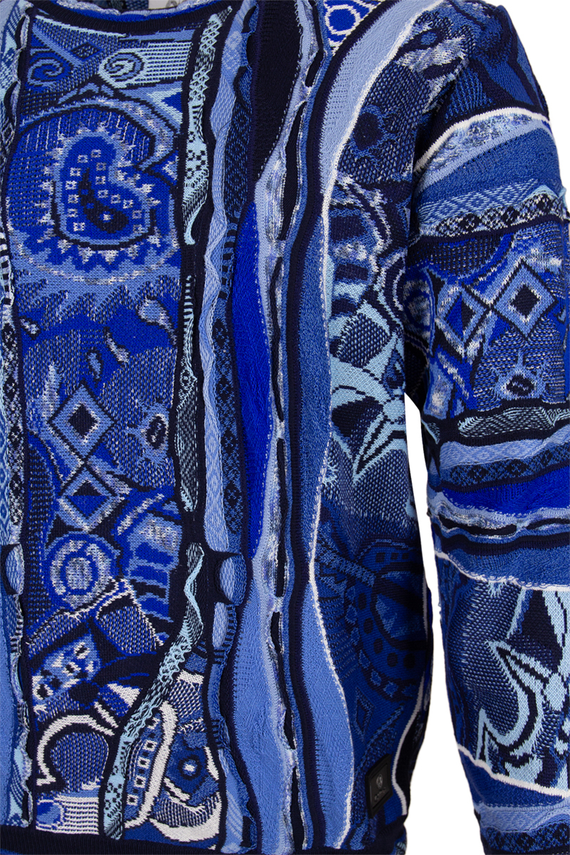 Carlo Colucci Trui C11705 Blauw