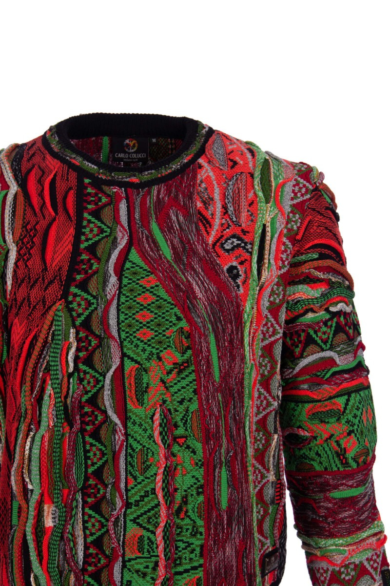 Carlo Colucci Trui C10907 Ov. Groen