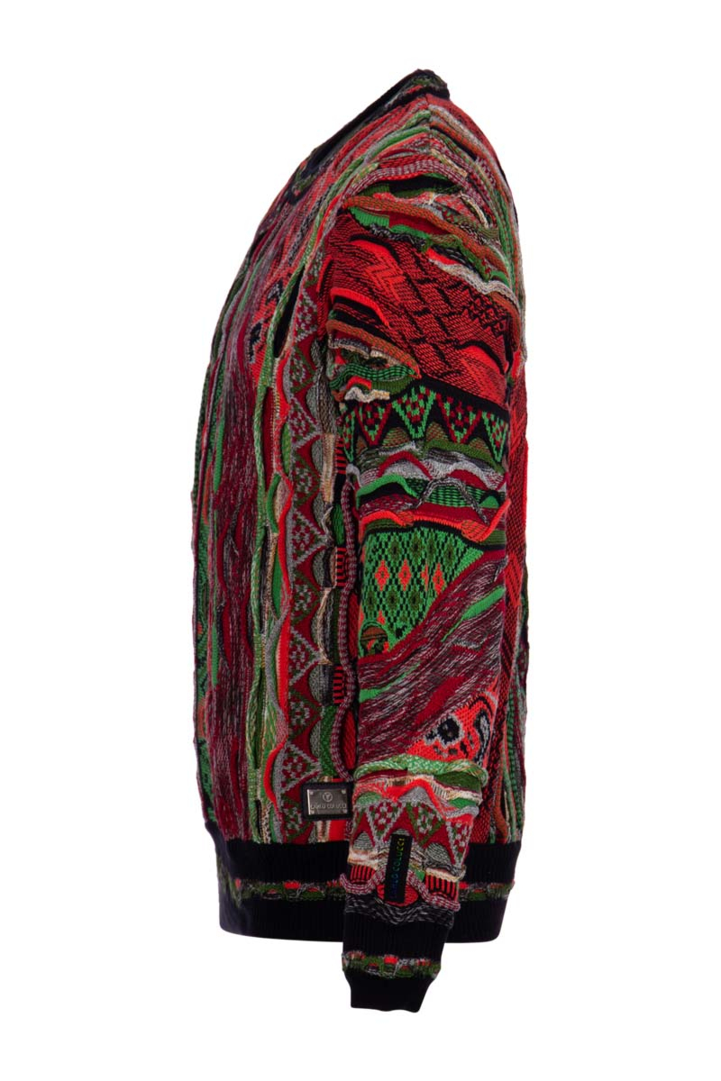 Carlo Colucci Trui C10907 Ov. Groen