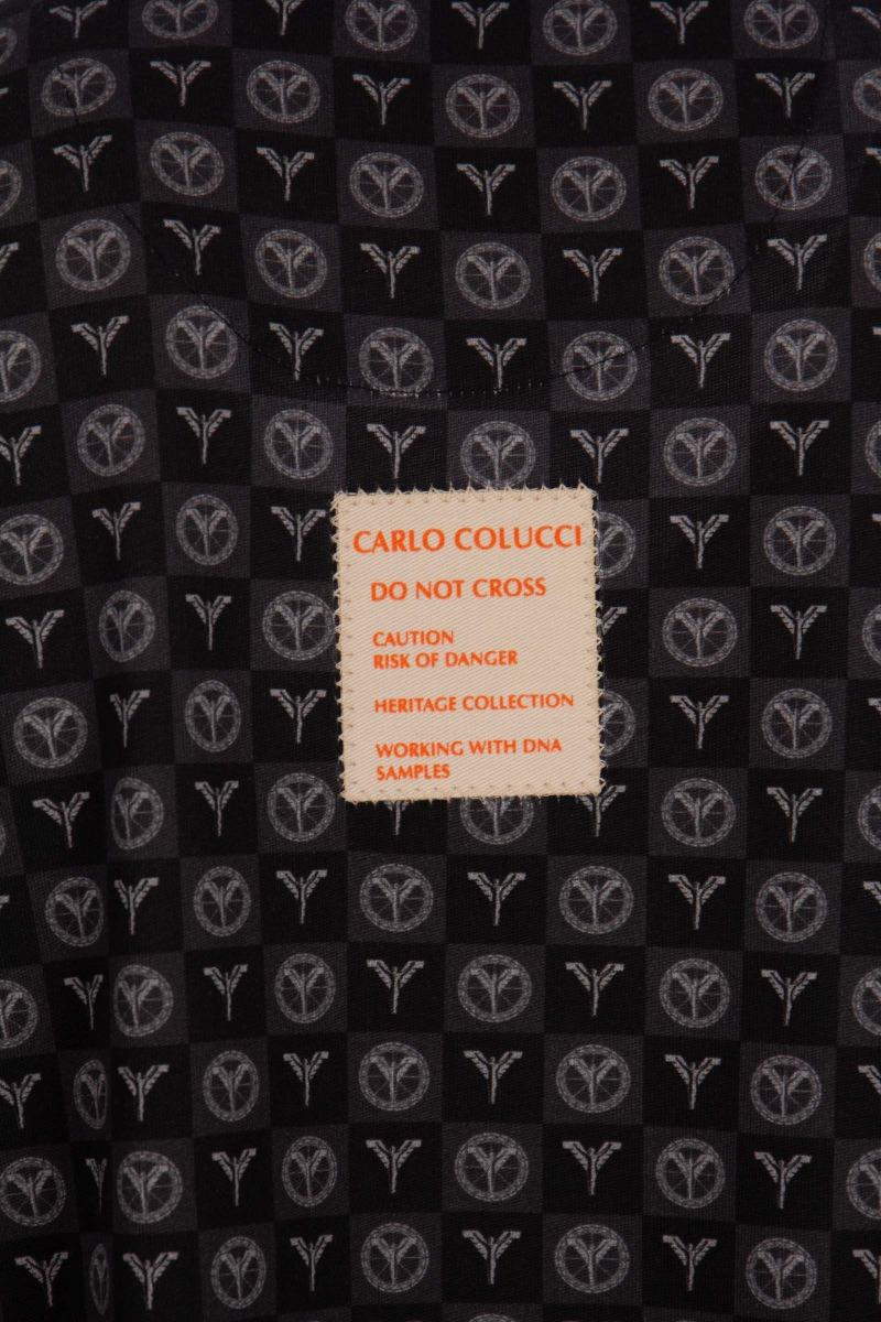 Carlo Colucci T-shirt C3099 Zwart