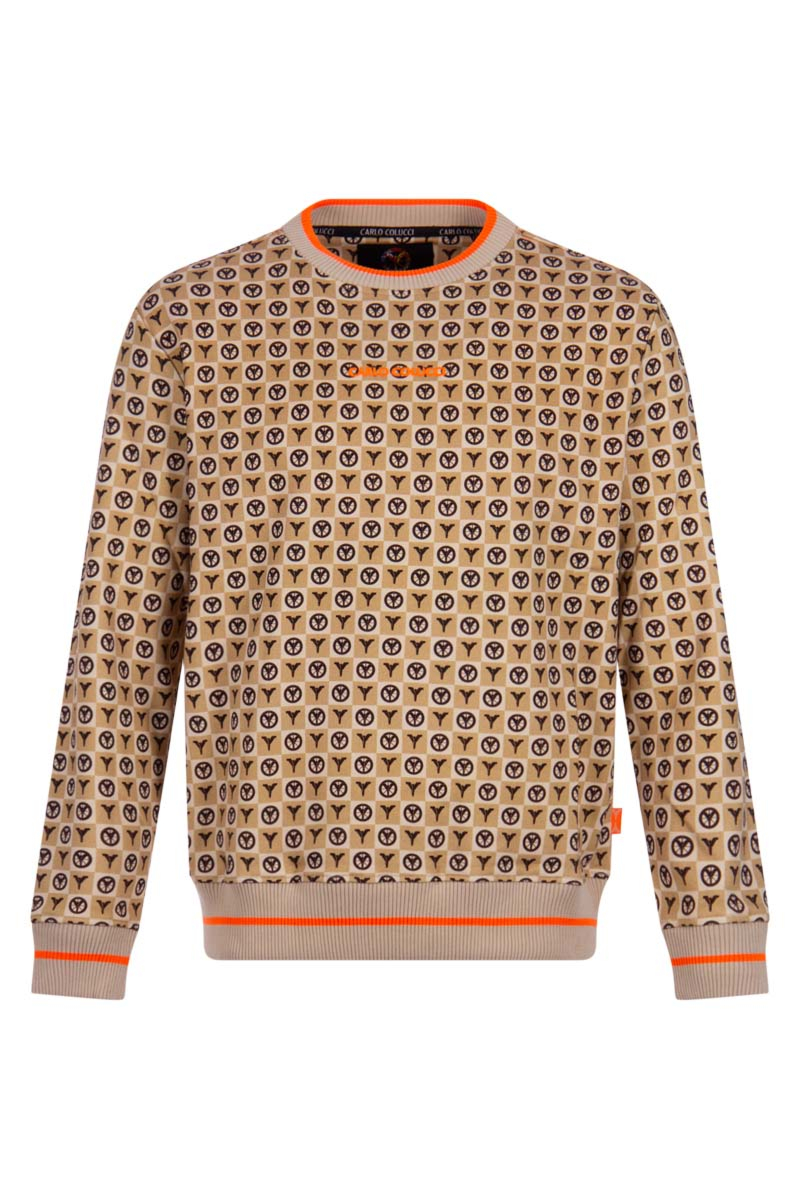 Carlo Colucci Sweater C4633 Beige