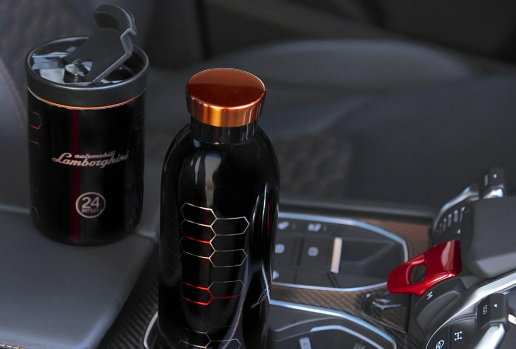24 Bottles Fles Clima Lamborghini Zwart