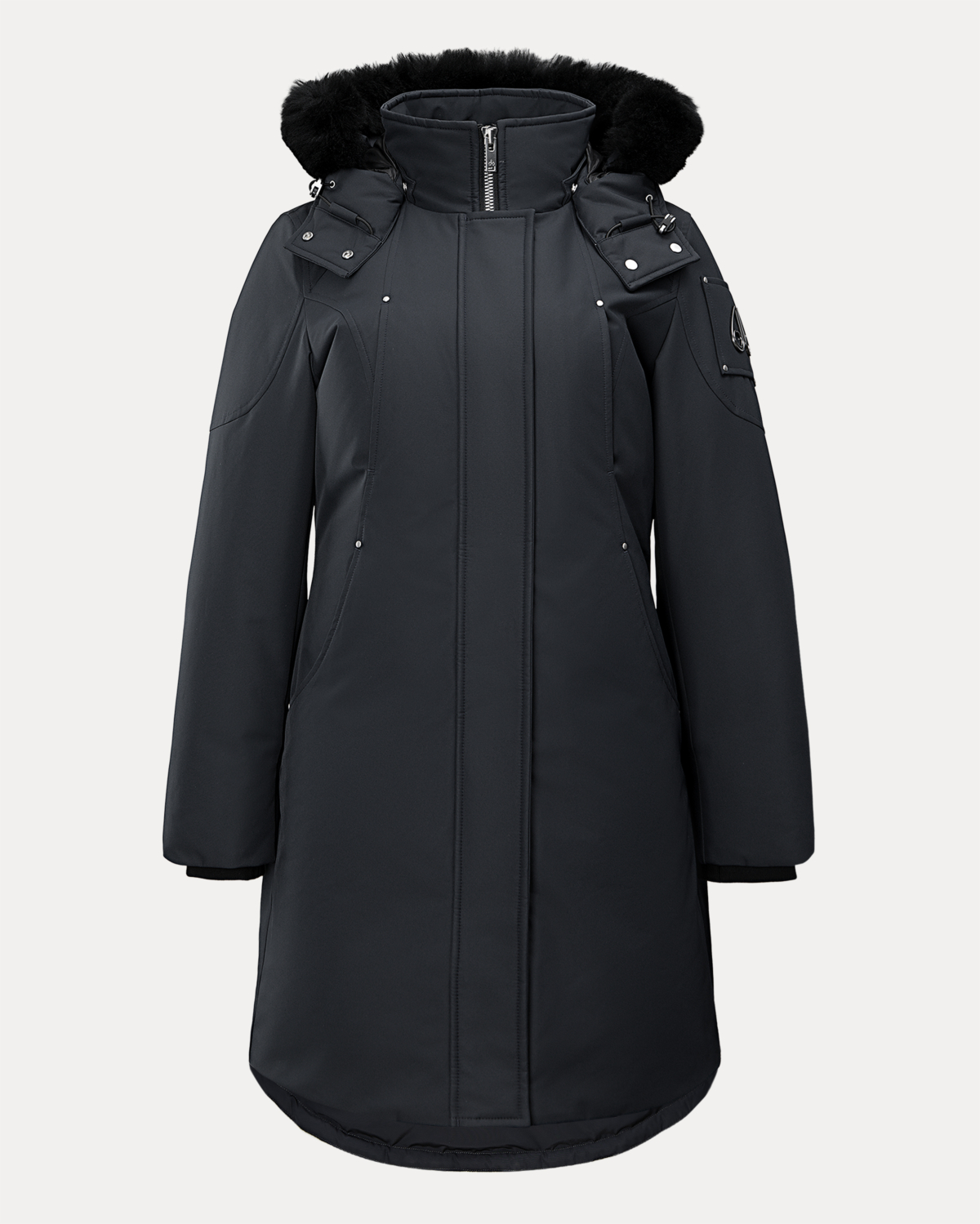 Moose Knuckles Jas Cloud Parka Shearling  Zwart