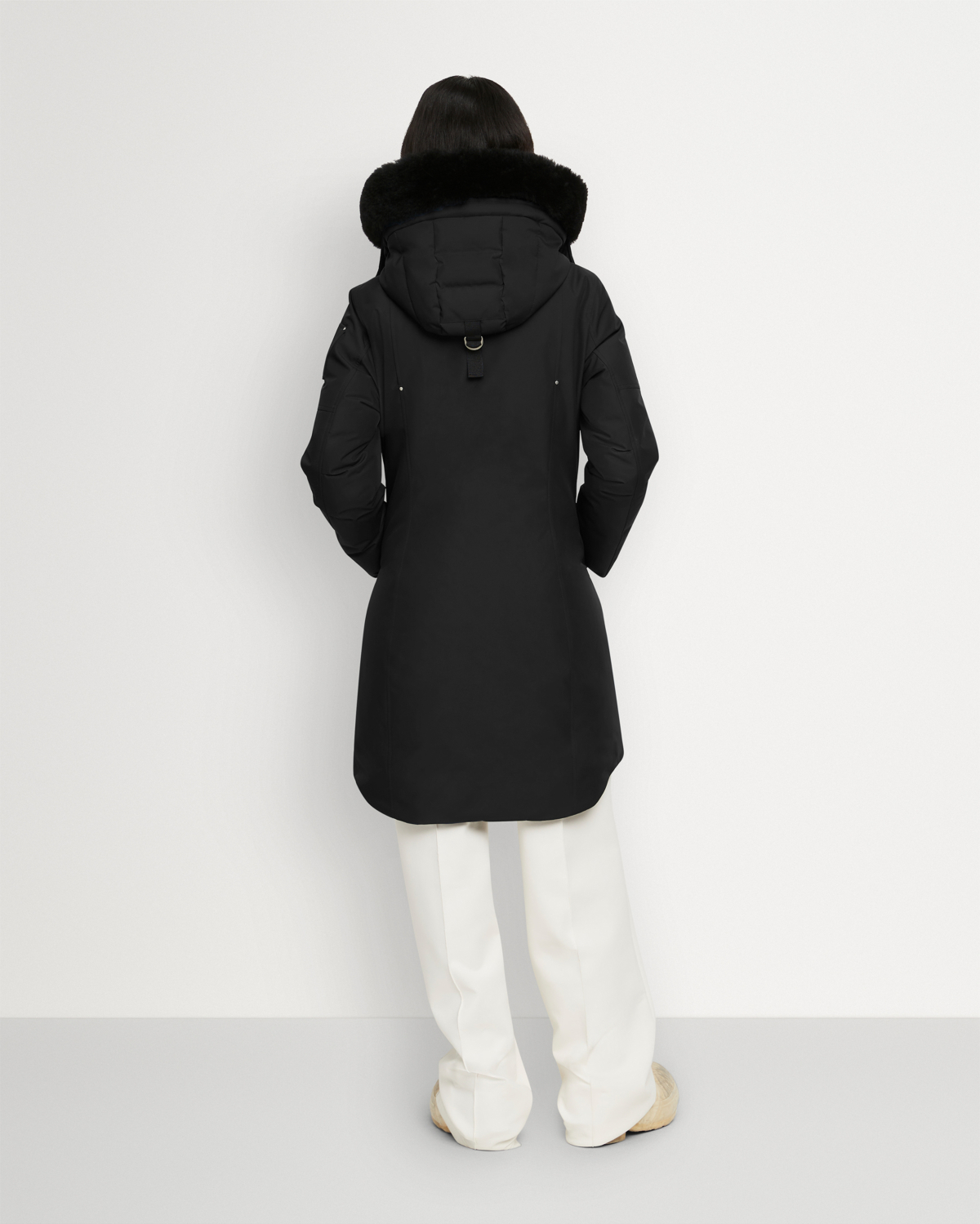 Moose Knuckles Jas Cloud Parka Shearling  Zwart