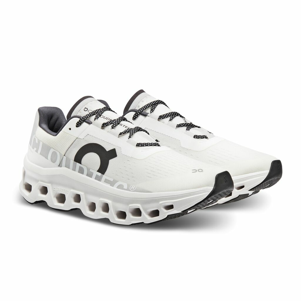 On Running Schoenen Cloudmonster Wit