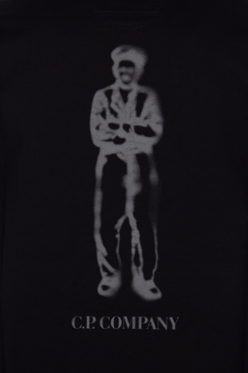 Cp Company T-shirt 12cmts198a Zwart