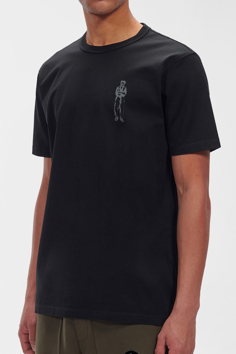 Cp Company T-shirt 12cmts198a Zwart