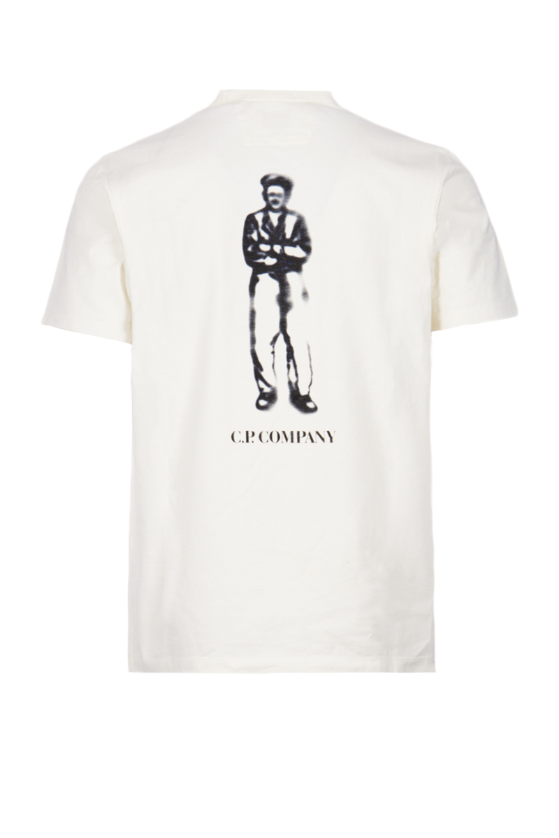 Cp Company T-shirt 12cmts198a Off White