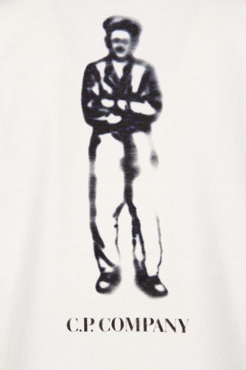 Cp Company T-shirt 12cmts198a Off White