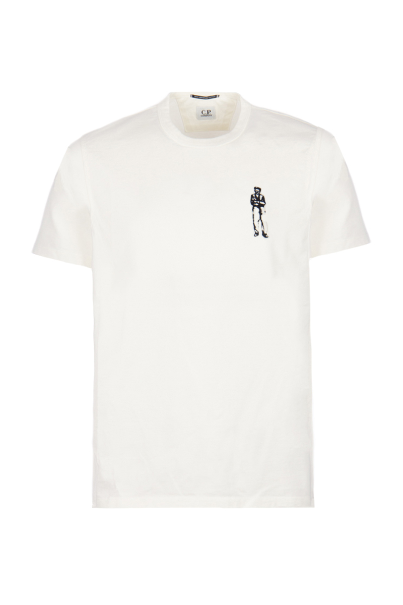 Cp Company T-shirt 12cmts198a Off White