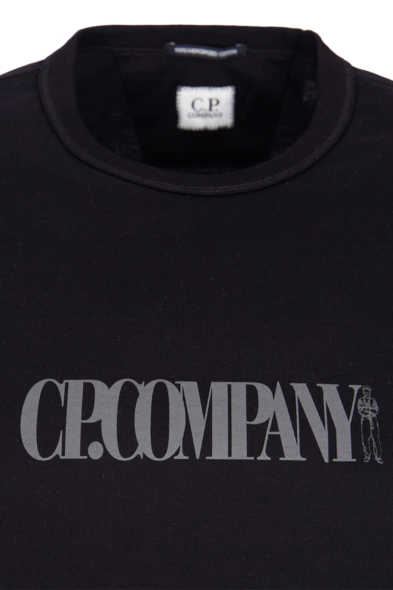 Cp Company T-shirt 12cmts197a Zwart