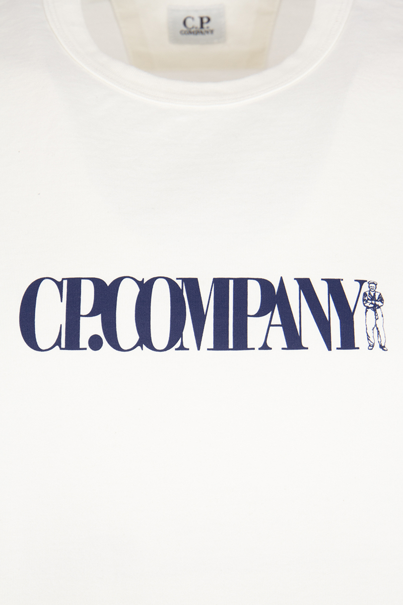 Cp Company T-shirt 12cmts197a Off White