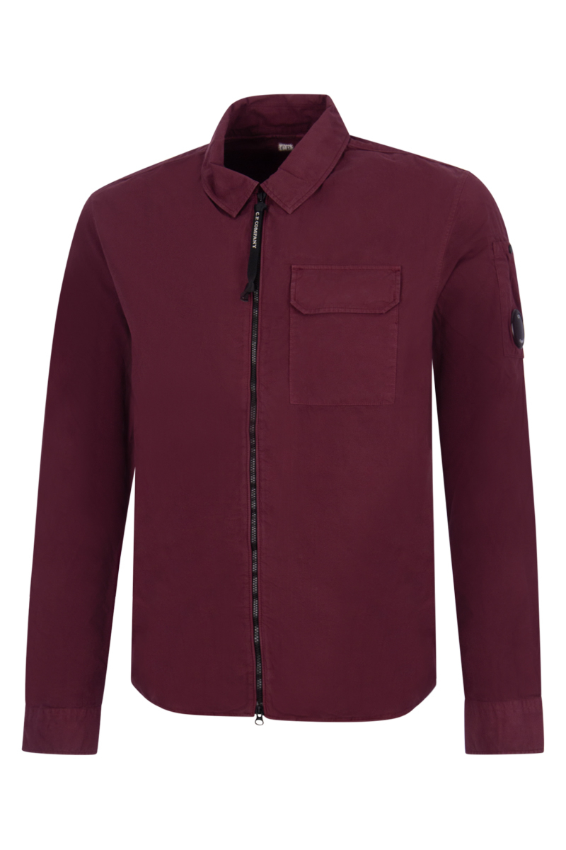 Cp Company Shirt 13cmsh158a Bordeaux