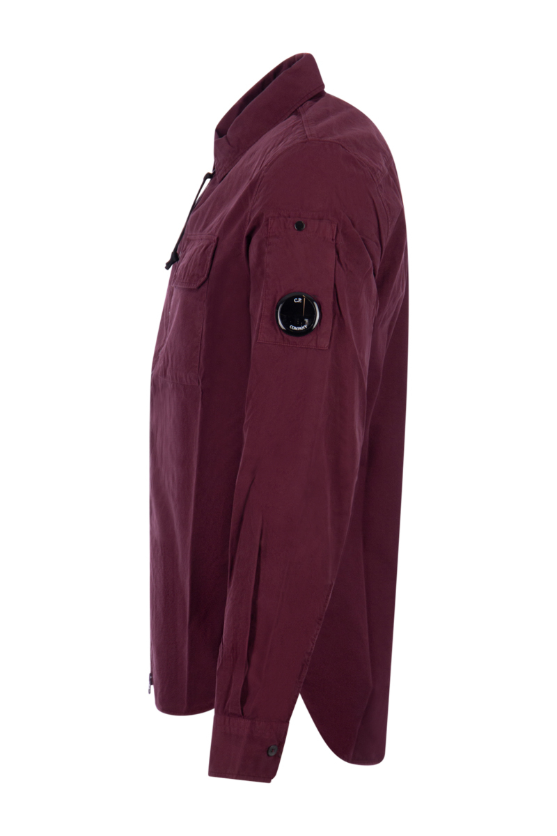 Cp Company Shirt 13cmsh158a Bordeaux