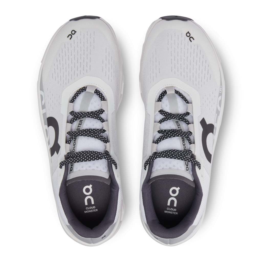 On Running Schoenen Cloudmonster All White
