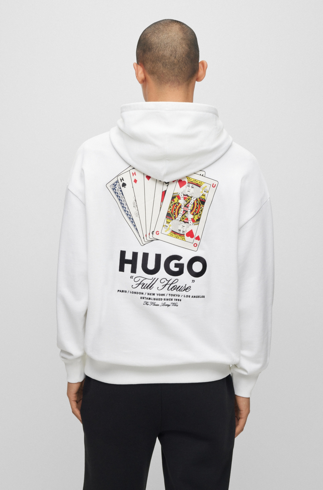Hugo Boss Sweater Deewax Wit
