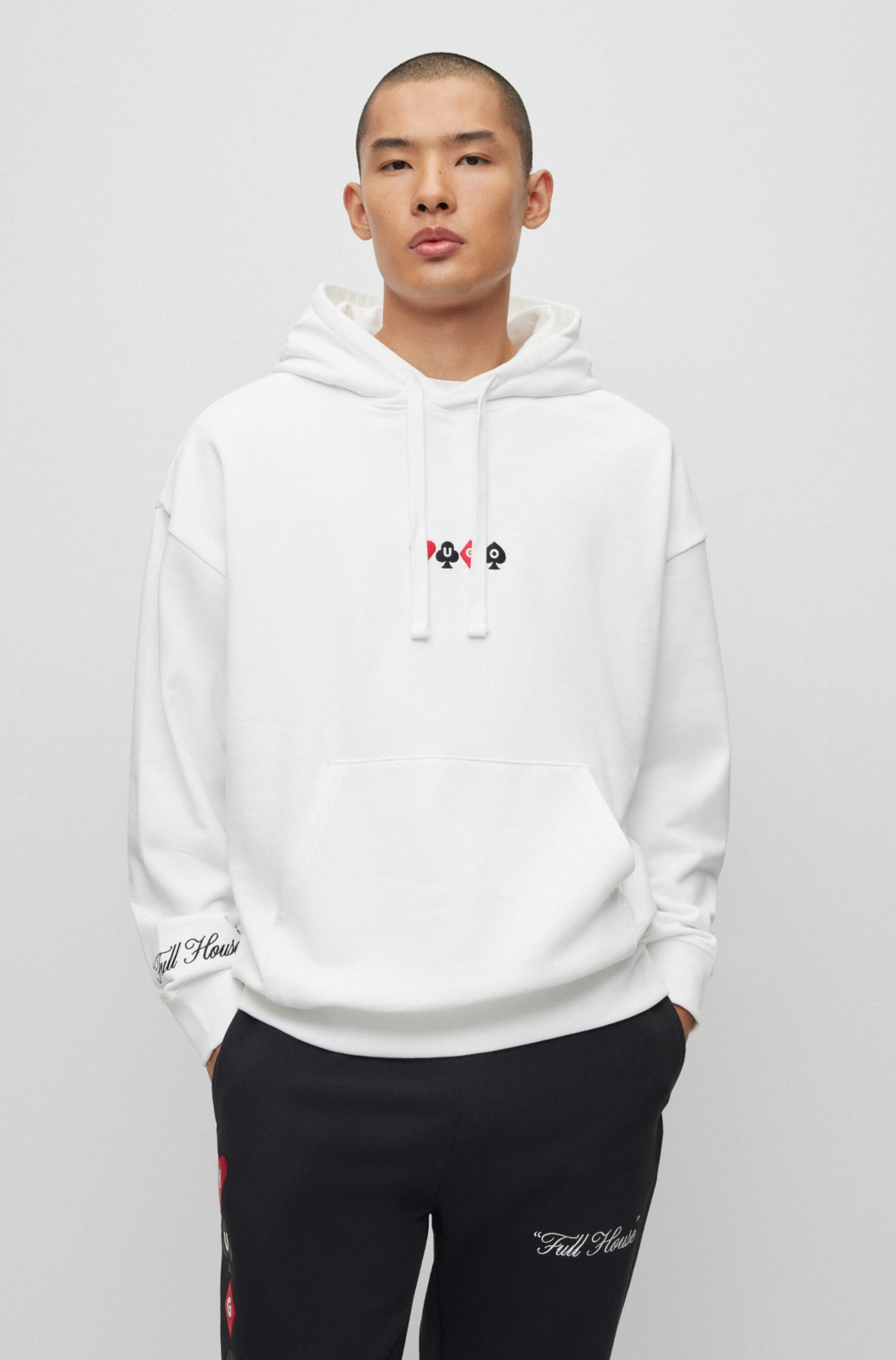 Hugo Boss Sweater Deewax Wit