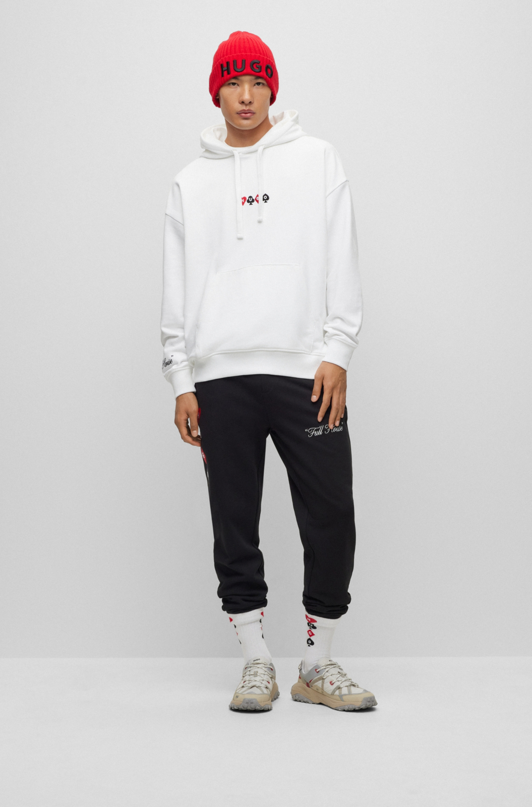 Hugo Boss Sweater Deewax Wit