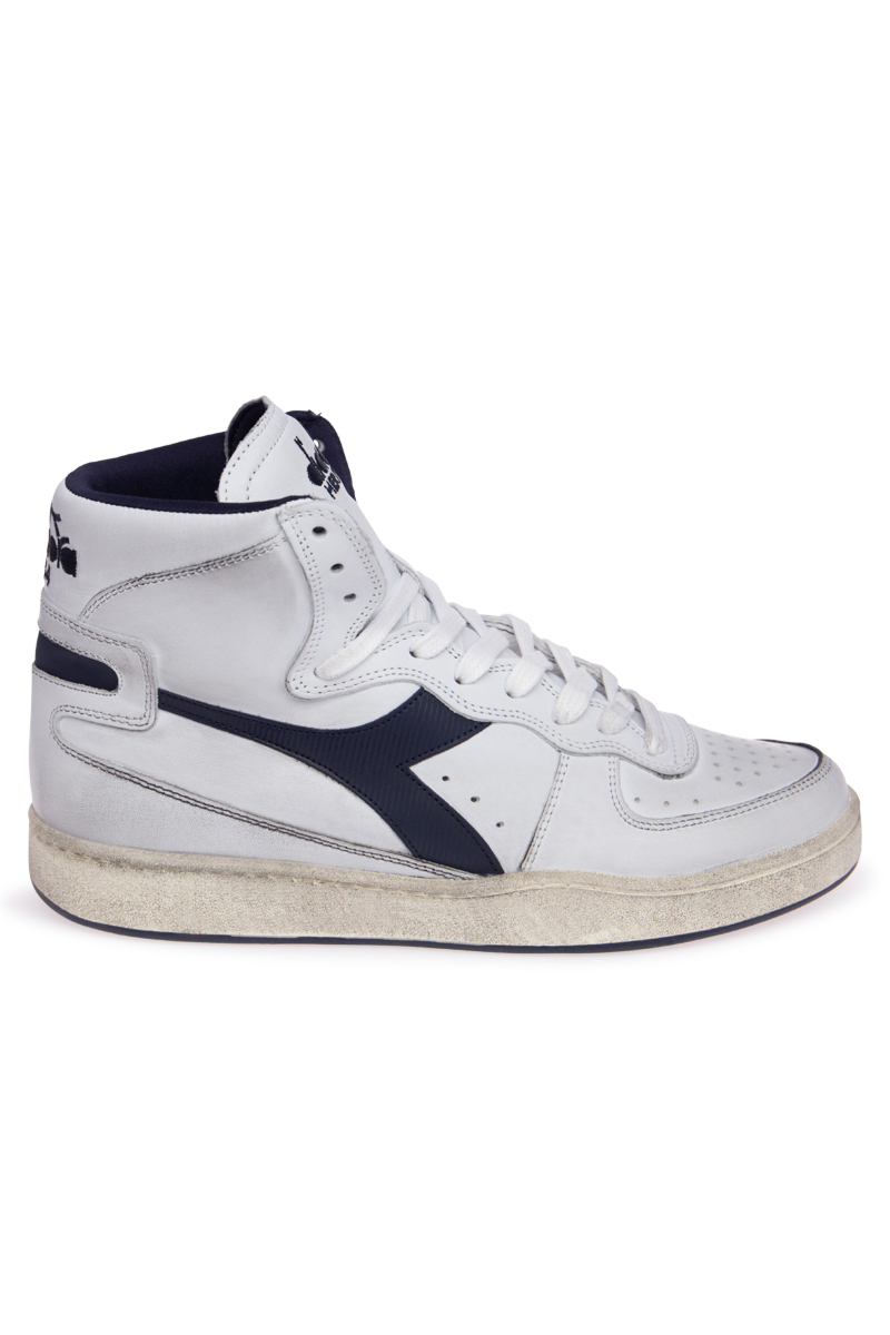 Diadora Schoenen Mi Basket Used Blauw