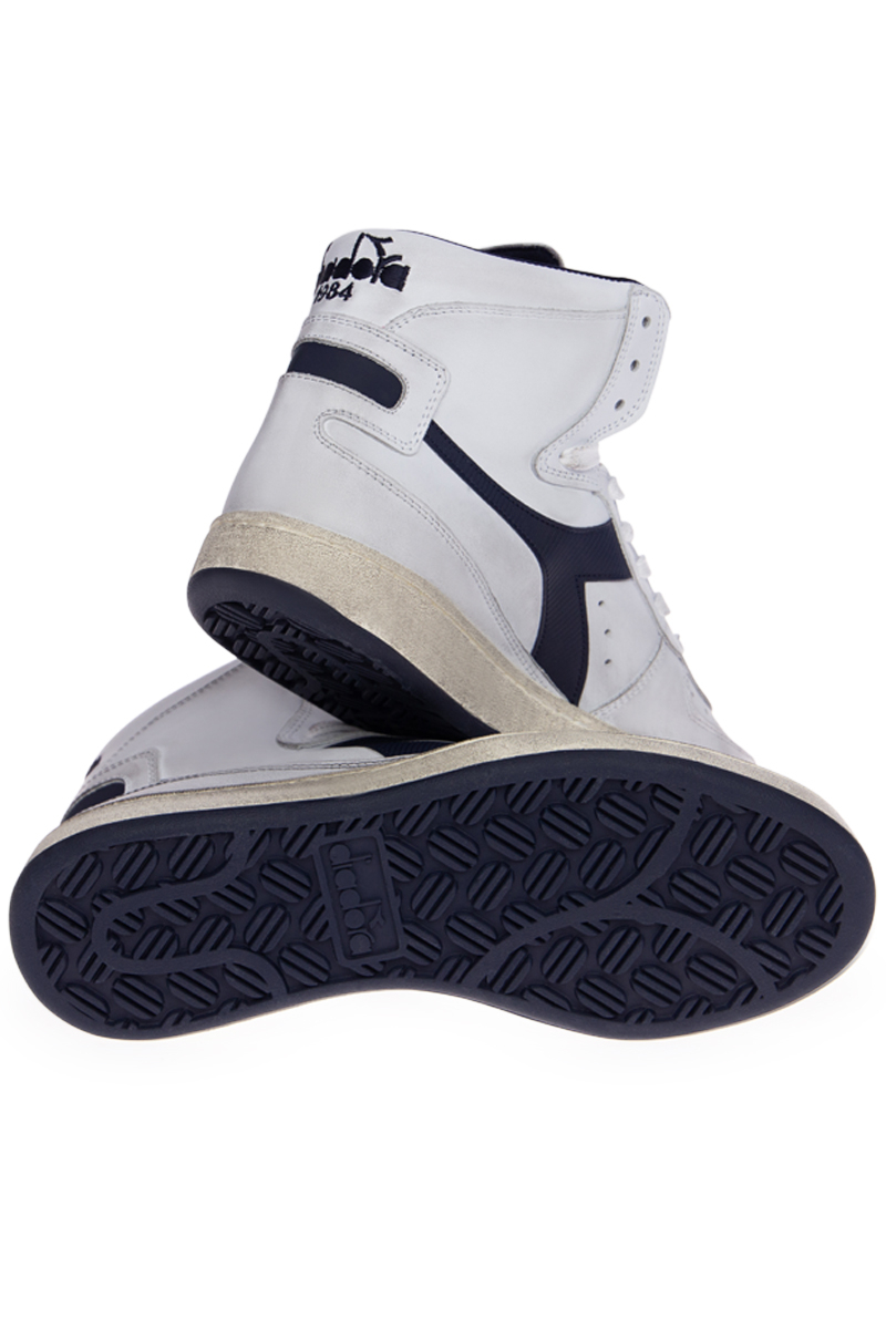 Diadora Schoenen Mi Basket Used Blauw