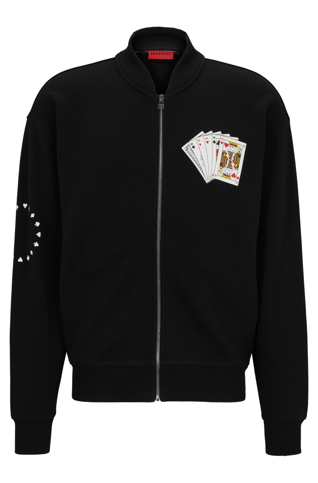 Hugo Boss Jogging Top Dinnabun Zwart