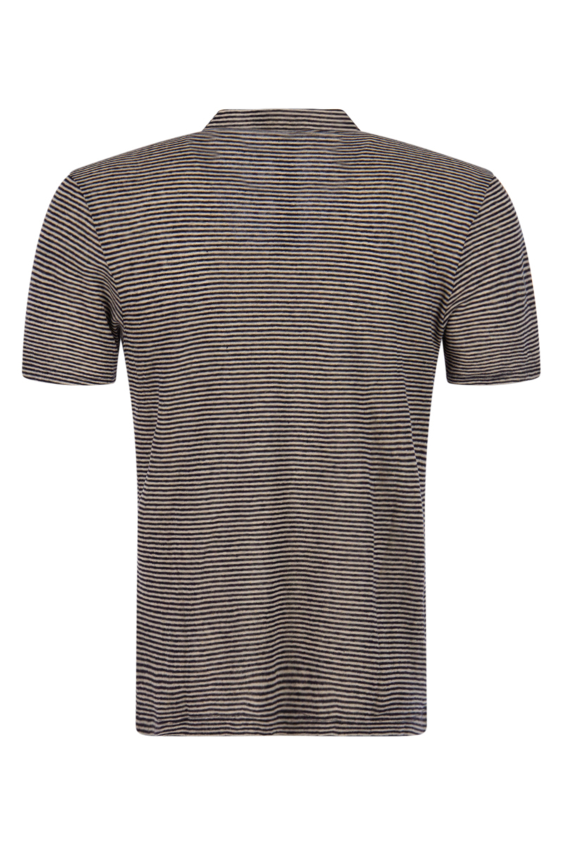Drykorn T-shirt Louis 520150 D-blauw