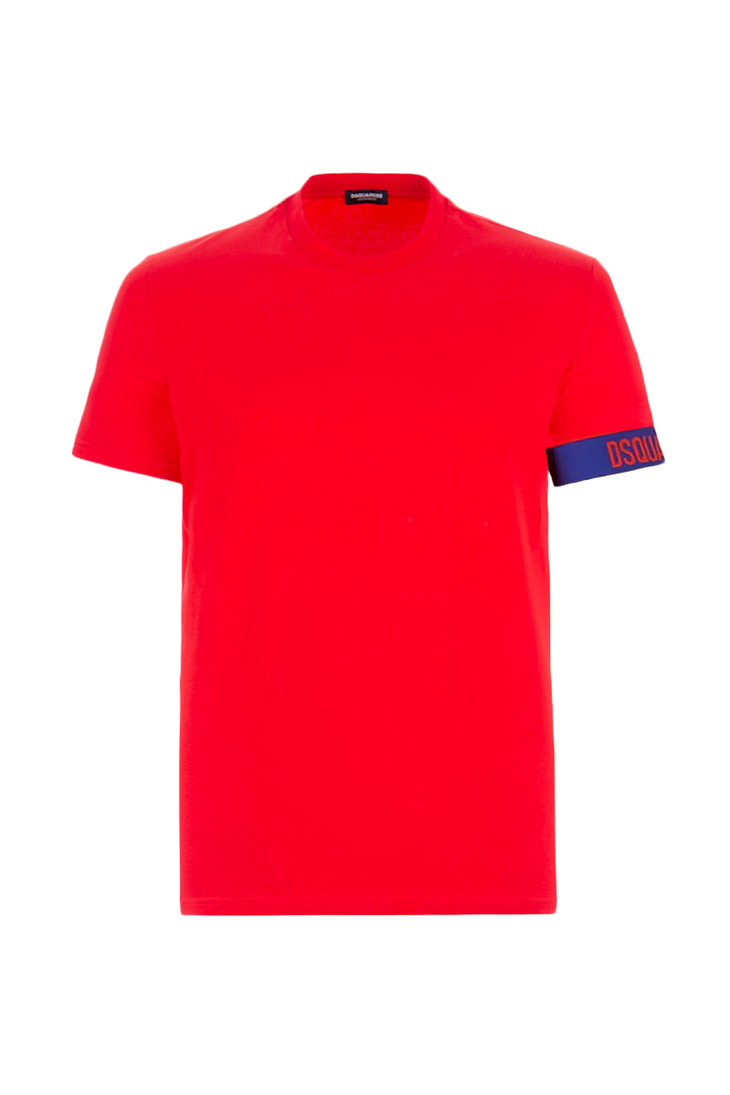 Draaien verwerken Inzichtelijk Dsquared2 D9M353630 T-Shirt Rood