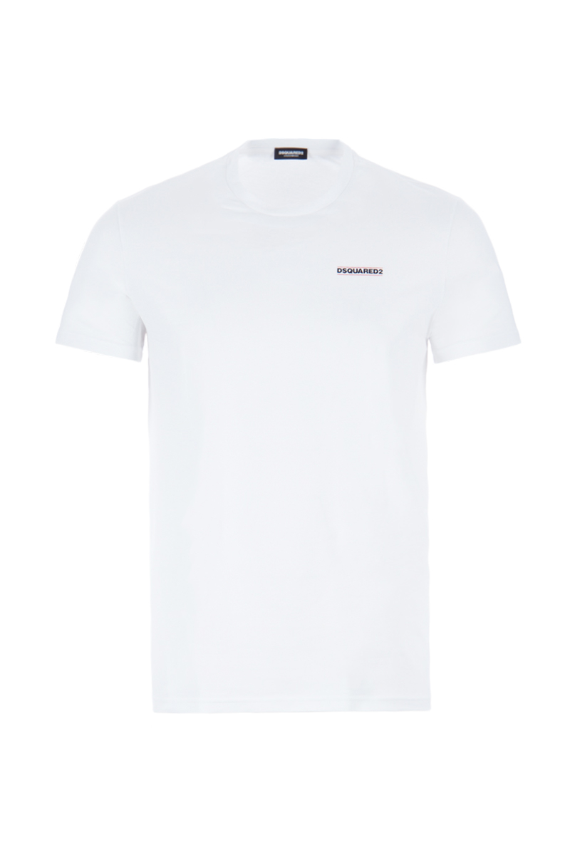 Commissie Komkommer natuurkundige Dsquared2 D9M203040 Underwear T-Shirt Wit