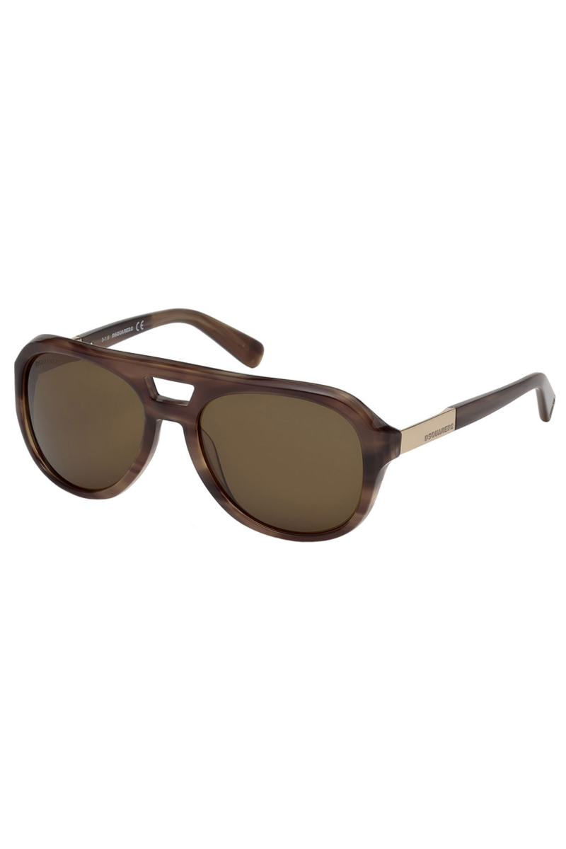 Dsquared2 DQ0237 47E Zonnebril Bruin
