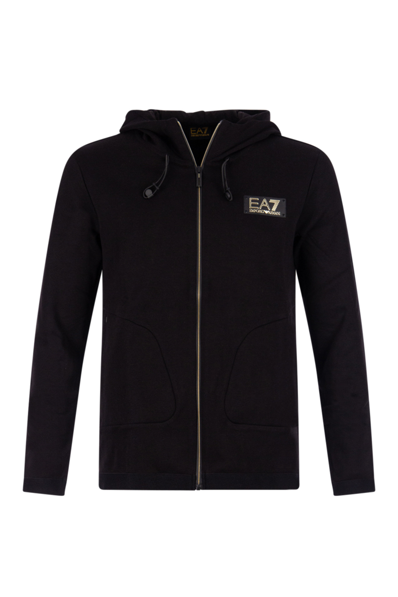 Ea7 Sweater Pjfaz 3rpm30 Zwart