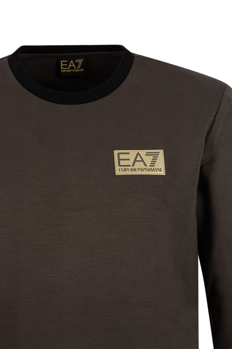 Ea7 Sweater Pjhvz-6lpm20 Antra
