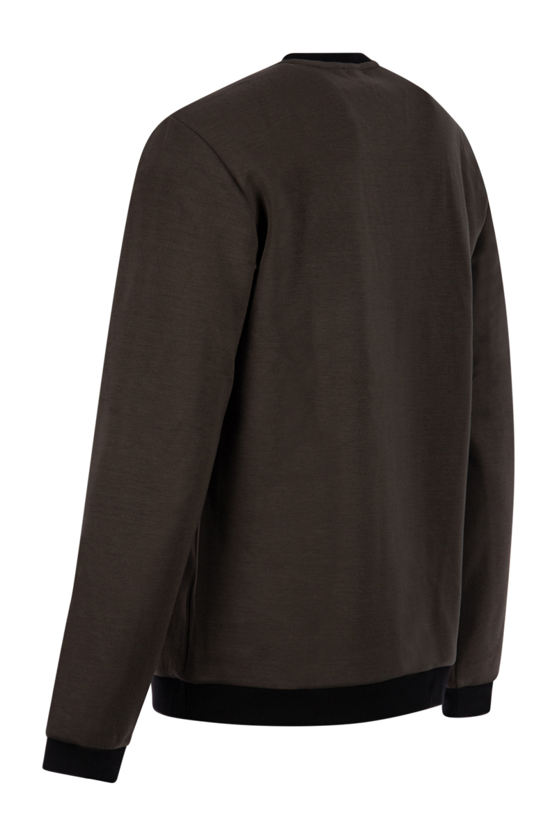 Ea7 Sweater Pjhvz-6lpm20 Antra