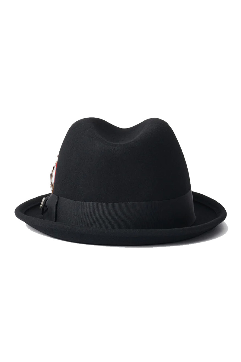Brixton Cap 10765 Gain Fedora Zwart