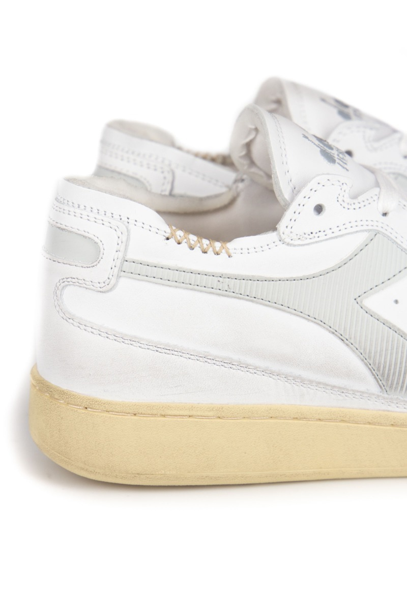 Diadora Schoenen Mi Basket Row Cut Wit