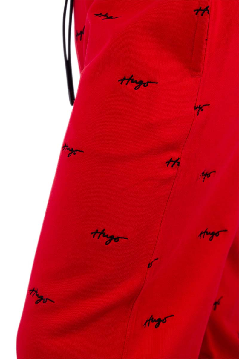Hugo Boss Jogging Broek Duritiba 86458 Rood