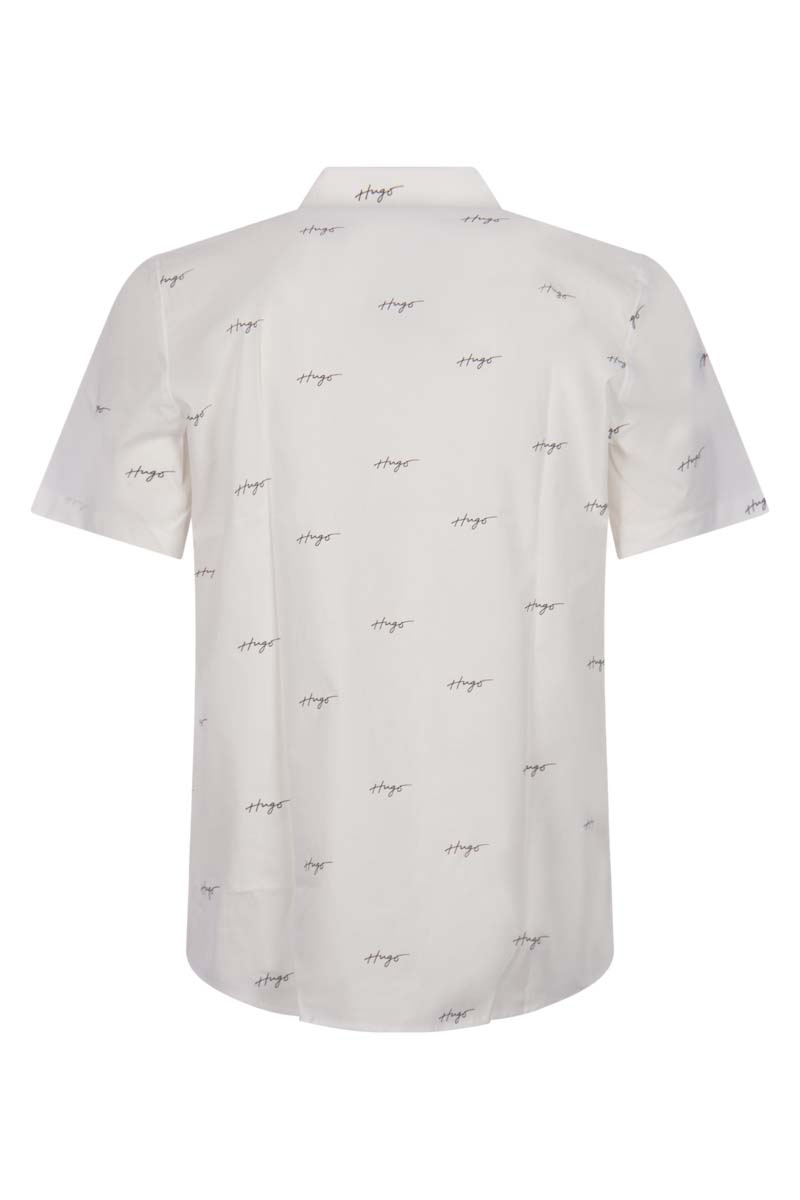 Hugo Boss Shirt Ellino 50490668 Wit