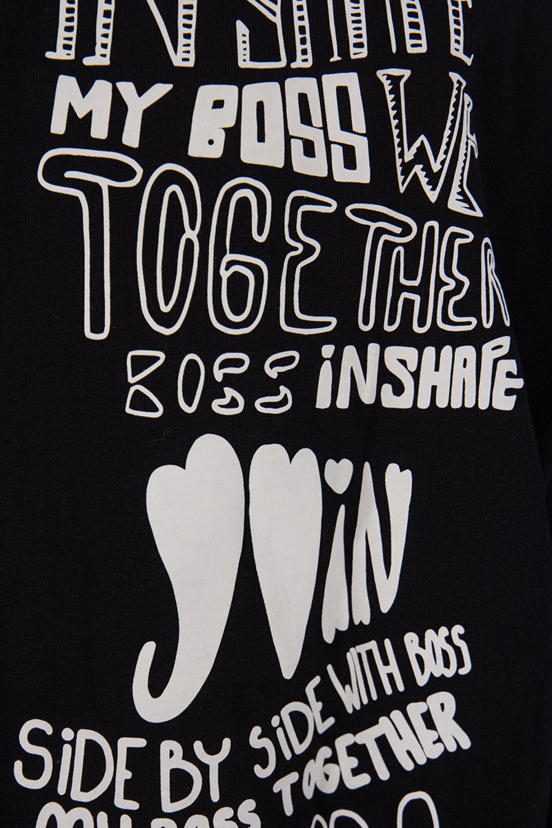 Hugo Boss T-shirt 50477621 Zwart