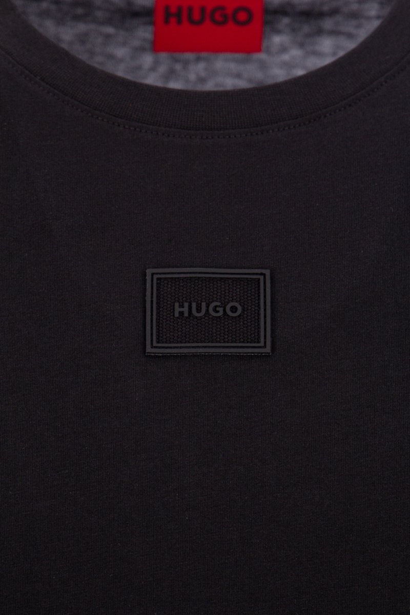 Hugo Boss T-shirt Diragolino_c Zwart